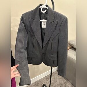 NWT Suzy shier grey blazer| size 7/8